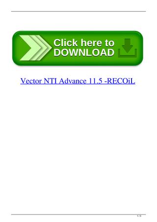 Cost of vector nti software